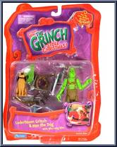 Lederhosen Grinch & Max the Dog Action Figure