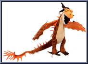 Monstrous Nightmare from How to Train Your Dragon - Plush 12" Scale manufactured by Spinmaster [Front]