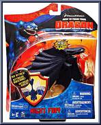 Night Fury (Air Attack) from How to Train Your Dragon - Series 1 - Wal-Mart manufactured by Spinmaster [Front]