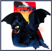 Night Fury from How to Train Your Dragon - Plush 8.5" Scale manufactured by Spinmaster [Front]