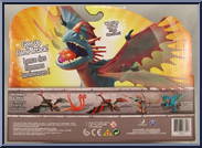 Deadly Nadder (Light Up Flame Attack) from How to Train Your Dragon 2 - Power Dragons manufactured by Spinmaster [Back]