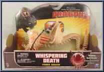 Whispering Death (Gnashing Teeth Attack) from How to Train Your Dragon 2 - Power Dragons manufactured by Spinmaster [Front]