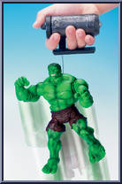 Hulk (Super-Poseable Leaping) from Hulk - Motion Picture - Series 1 manufactured by Toy Biz [Loose]