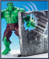 Hulk (Punching) from Hulk - Motion Picture - Series 1 manufactured by Toy Biz [Loose]