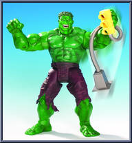 Hulk (Rampaging) from Hulk - Motion Picture - Series 4 manufactured by Toy Biz [Loose]