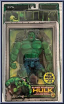 Hulk (Super-Poseable) from Hulk - Motion Picture - Series 4 manufactured by Toy Biz [Front]