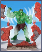 Hulk (Twist 'N Slam) from Hulk - Motion Picture - Series 2 manufactured by Toy Biz [Loose]