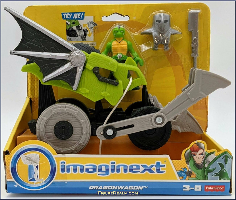 Dragonwagon imaginext basic series fisher price action figure
