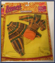 Outfit #2 from Imani the African American Princess - Outfits manufactured by Olmec Toys [Front]