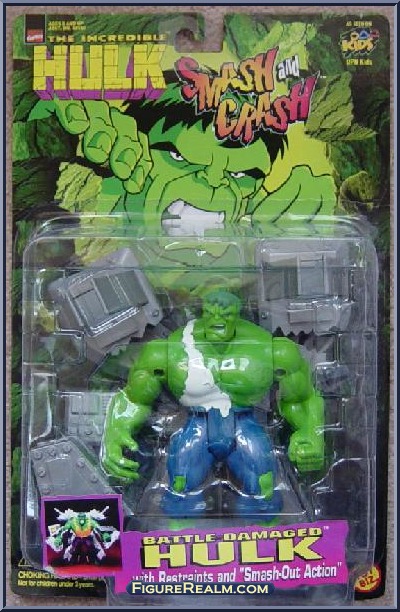 Marvel Hulk action force figures 1990 - 2012 Smash and Crash