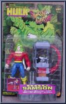 Doc Samson from Incredible Hulk - Smash and Crash manufactured by Toy Biz [Front]