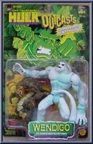 Wendigo from Incredible Hulk - Outcasts manufactured by Toy Biz [Front]