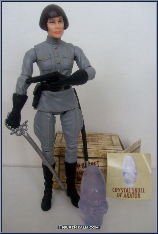 Indiana Jones Action Figure of IRINA SPALKO From The Crystal Skull 3.75" Tall 