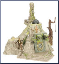 Lost Temple of Akator Playset from Indiana Jones - Kingdom of the Crystal Skull - Accessories manufactured by Hasbro [Loose]