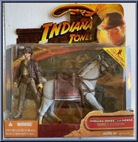 Indiana Jones (Horse) from Indiana Jones - Raiders of the Lost Ark - Deluxe Figures manufactured by Hasbro [Front]