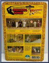 Sallah from Indiana Jones - Raiders of the Lost Ark - Series 2 manufactured by Kenner [Back]