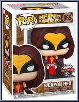 Weapon Hex from Infinity Warps - Infinity Warps Pop! manufactured by Funko [Front]