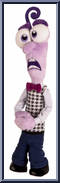 Fear from Inside Out - Talking Plush manufactured by Tomy [Loose]