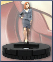 Perpper Potts from Invincible Iron Man - HeroClix - Basic Series manufactured by WizKids [Loose]