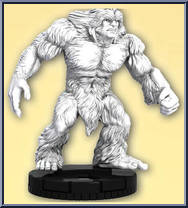 Sasquatch (White) from Invincible Iron Man - HeroClix - Basic Series manufactured by WizKids [Loose]