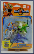 Dark Icelion / Ocelotl / Scuttle from inviZimals - Multi-Packs manufactured by IMC Toys [Front]
