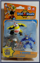 Gryphon / Xiong Mao / Trucktor from inviZimals - Multi-Packs manufactured by IMC Toys [Front]