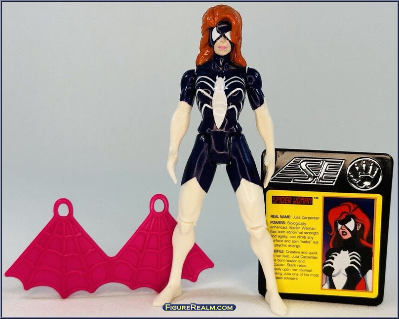 Spider-Woman - Iron Man - Series 1 - Toy Biz Action Figure