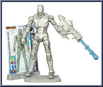 Iron Man (Mark II) from Iron Man 2 - 2010 Movie - Movie Series manufactured by Hasbro [Loose]
