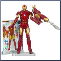 Iron Man (Mark IV) from Iron Man 2 - 2010 Movie - Movie Series manufactured by Hasbro [Loose]
