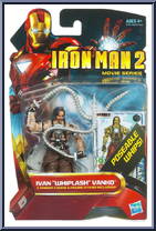 Ivan "Whiplash" Vanko from Iron Man 2 - 2010 Movie - Movie Series manufactured by Hasbro [Front]