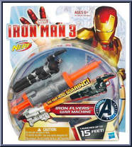 War Machine from Iron Man 3 - Movie - Iron Flyers manufactured by Hasbro [Front]