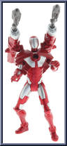 Iron Man (Silver Centurion) from Iron Man - Armored Adventures - Basic Series manufactured by Hasbro [Loose]