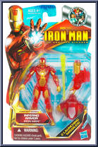 Iron Man (Inferno Armor) from Iron Man - Armored Avenger - Concept Series manufactured by Hasbro [Front]