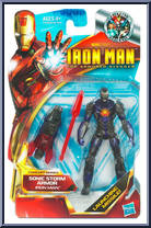 Iron Man (Sonic Storm Armor) from Iron Man - Armored Avenger - Concept Series manufactured by Hasbro [Front]