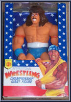 Wrestler (Black Cape) from IWC - 10" Scale manufactured by Mannix [Front]