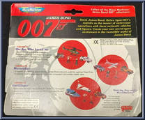 Collection #3 - Goldfinger from James Bond - Micro Machines manufactured by Galoob [Back]