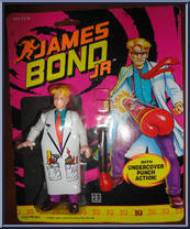 I.Q. from James Bond Jr. - Basic Series manufactured by Hasbro [Front]