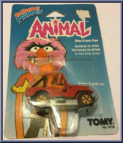 Animal from Jim Henson's Muppet - Die-Cast manufactured by Tomy [Front]