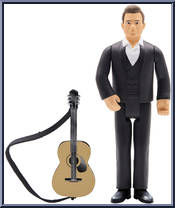 Johnny Cash (Man in Black) from Johnny Cash - Basic Series manufactured by Super7 [Loose]
