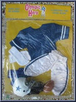 Dallas Cowboys from Johnny Hero - Football Outfits manufactured by Rosko [Front]