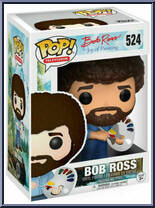 Bob Ross from Joy of Painting - Pop! Vinyl Figures manufactured by Funko [Front]