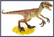 Velociraptor Echo - Jurassic Park - Amber Collection - Dinos - Mattel  Action Figure