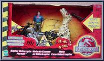 Raptor Motorcycle Pursuit from Jurassic Park III - Vehicles manufactured by Hasbro [Front]