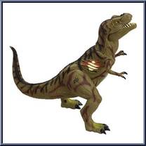 T-Rex from Jurassic Park III - Ultra RE-AK A-TAK manufactured by Hasbro [Loose]