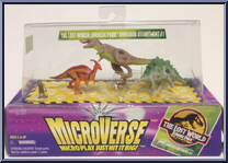 Dinosaur Assortment from Jurassic Park - Lost World - MicroVerse manufactured by Kenner [Front]