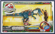 Allosaurus Assault from Jurassic Park - Toys R Us - Dino Showdown manufactured by Hasbro [Front]