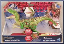 Velociraptor from Jurassic World - Hybrid manufactured by Hasbro [Front]