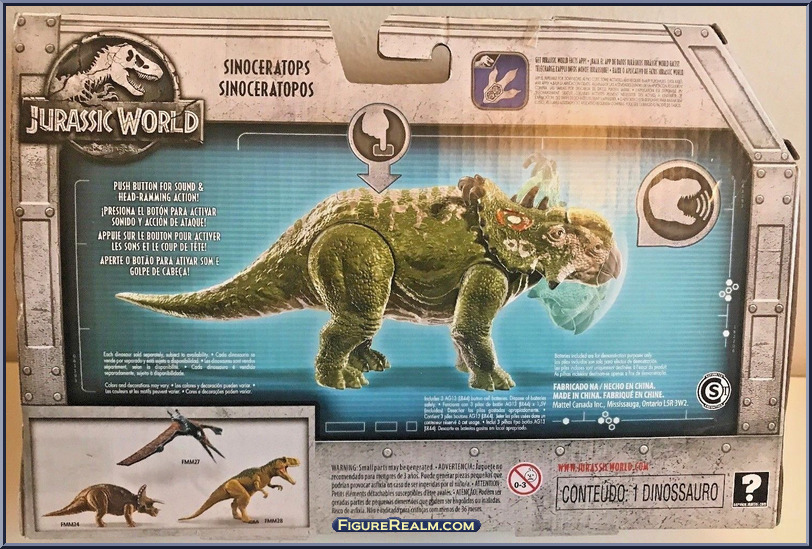 jurassic world 2 sinoceratops