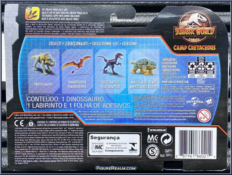 jurassic world camp cretaceous attack pack ankylosaurus bumpy dinosaur figure stores