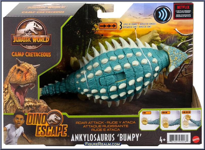 bumpy jurassic world soft toy